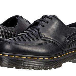 DR.MARTENS1461 BEX WVN BLACK LUXOR
